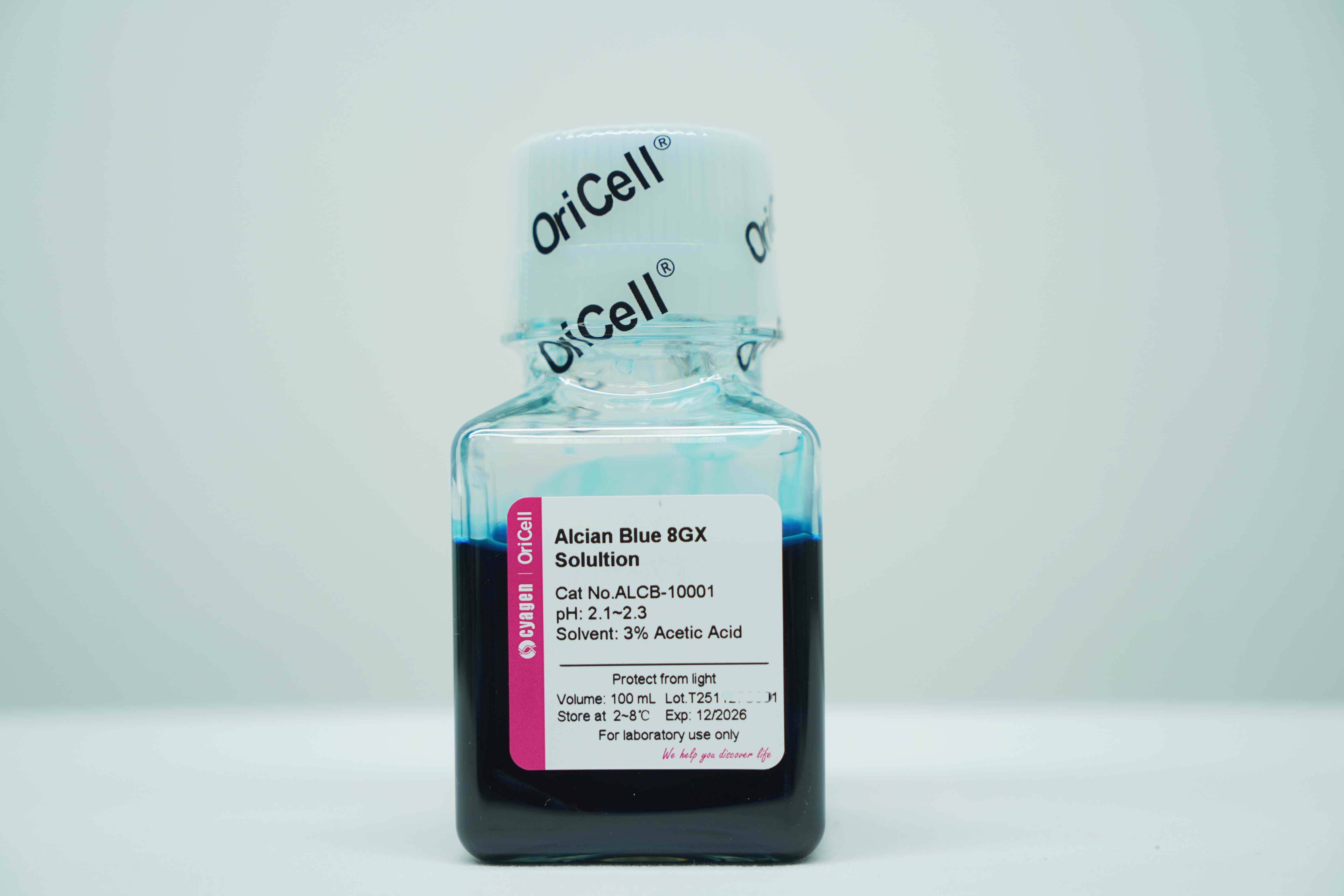 OriCell<sup>®</sup>阿利辛蓝染色液 （Alcian Blue 8GX Solultion）