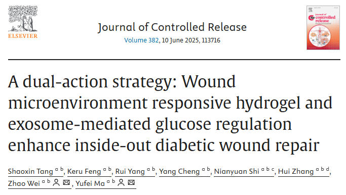 治疗糖尿病创面新策略